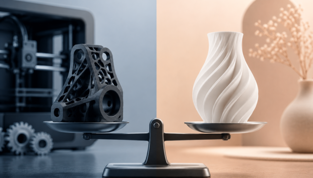 3D printing strength vs aesthetics